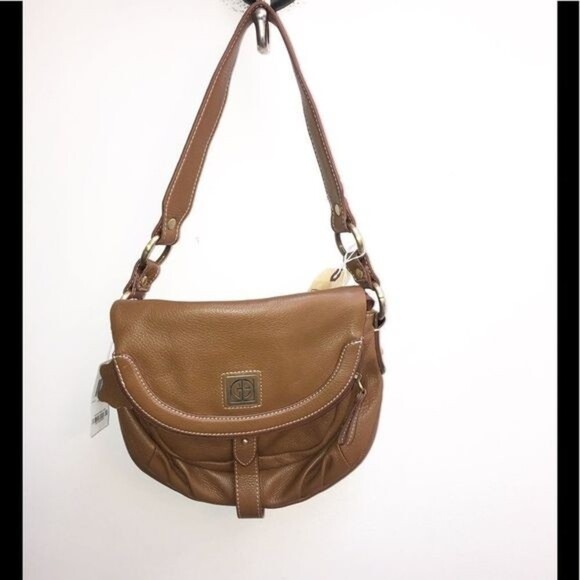 Gianni Bernini pebble NWT shoulder purse/tote - Picture 1 of 8